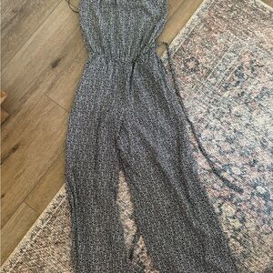 Black and White Women's Jumpsuit